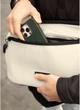 Мужская сумка-бананка для ноутбука из экокожи, отталкивающей воду(SB_6A2ECB084066) - изображение 8