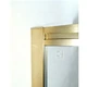 Шторки стеклянные на ванну раздвижные Koer SR BS06-120x150-TR-12 прозрачное стекло Easy Clean 6мм, матовое золото (KR5946) - изображение 13