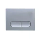 Панель змиву KOER KT-0608-01 240x160x10mm пластикова, кнопка закруглена (колір хром) (KR6124) - изображение 8