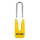 Мотозамок протиугінний на диск Oxford Monster Disc Lock Yellow для мотоцикла - зображення 3