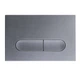 Панель змиву KOER KT-0608-07 240x160x10mm пластикова, кнопка закруглена (колір графіт) (KR6128) - изображение 13