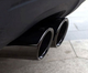 Наконечники глушителя VW Bora / Polo / Jetta 6 / Passat B7 CC / Golf 6 7 / Tiguan / Scirocco черные - изображение 5
