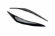Реснички на фары BMW F10 F11 2011-2014 черный глянец накладки на передние фары ABS пластик - изображение 1