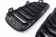 Двойная решетка радиатора M2 Style BMW 2 Series F22 F23 F87 2014-2018 черный глянец - изображение 4