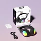 Беспроводные наушники с кошачьими ушками CATEAR SY-R2, RGB-подсветка, Bluetooth 5.4, микрофон, AUX / microSD, Черные - изображение 7
