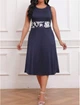 Жіночий Костюм (сукня+блейзер) SHEIN 918385-3 3XL синій (2000005252556) - изображение 4