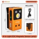 Ліхтар ручний YEMAO YM-M18 TG+2UV+SMD, RGB, датчик руху, Li-Ion акумулятор, ЗП Type-C, магніт, кліпса - зображення 2