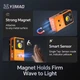 Ліхтар ручний YEMAO YM-M18 TG+2UV+SMD, RGB, датчик руху, Li-Ion акумулятор, ЗП Type-C, магніт, кліпса - зображення 5