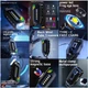 Ліхтар брелок YEMAO YM-M02X XTE, 5SMD RGB, Li-Ion акумулятор, ЗП Type-C, магніт - зображення 6