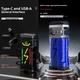 Ліхтар ручний YEMAO YM-G666Y 6P90, Li-Ion акумулятор, Power Bank, ЗП Type-C, чохол - зображення 7
