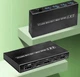 USB 3.0 + HDMI 2K 4K свитч KVM 2 роз'єму/порту вхід, 4 порту вихід для мишки, клавіатури, Scanner Printer Sharing Switch Світч Чорний - зображення 9