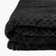 Плед флисовый Soft Me Diamond Черный 130х180 см (70030205-01) - изображение 2