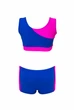 Костюм для танцев Dance&Sport N331BC/N300BC бифлекс XL/128-134 Синий - изображение 1