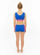 Костюм для танцев Dance&Sport N331BC/N300BC бифлекс XL/128-134 Синий - изображение 3