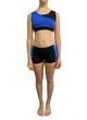 Костюм для танців Dance&Sport N331BC/N300BC біфлекс XL/128-134 Чорний - зображення 1