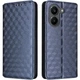 Чохол Deexe Rhombus Book для Xiaomi Poco X8 Pro - Blue - зображення 1