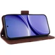 Чохол-книжка з кишеньками Deexe Wallet Stand для Xiaomi Poco X8 Pro - Brown - зображення 6