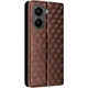 Чохол Deexe Rhombus Book для Xiaomi Poco X8 Pro - Brown - зображення 7