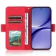 Чохол-книжка з кишеньками Deexe Wallet Stand для Xiaomi Poco X8 Pro - Red - зображення 5