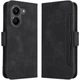 Чохол-книжка з кишеньками Deexe Wallet Stand для Xiaomi Poco X8 Pro - Black - зображення 1