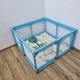 Детский раскладной манеж Avko 120x120см Blue с ковриком и шариками - изображение 5