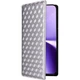 Чехол Deexe Rhombus Book для Xiaomi Poco X8 Pro Max - Silver - изображение 6