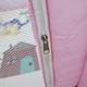 Детский раскладной манеж Avko 120x180см Pink с ковриком и шариками - изображение 5