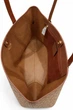 Женская сумка Coach City Tote In Signature Canvas кожа шопер коричневая - изображение 4