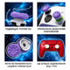Накладки на стики KontrolFreek FPS Freek Galaxy PS5 / PS4 / - +26% KD, 10мм + 15мм High+Mid Rise, 2 шт - изображение 5