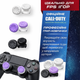 Накладки на стики KontrolFreek FPS Freek Galaxy PS5 / PS4 / - +26% KD, 10мм + 15мм High+Mid Rise, 2 шт - изображение 9
