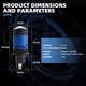 Комплект світлодіодних лінз Sanvi F90 MINI 12V 48/65W LASER - изображение 3
