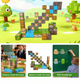 Магнитный конструктор Minecraft Меч Крипера 100 деталей детский STEM набор майнкрафт развивающий - изображение 6