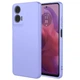 Чехол Fiji Full Soft Premium для Motorola G24 противоударный бампер с микрофиброй Violet - изображение 1