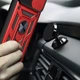 Чехол Fiji Camera Defence для Motorola Edge 60 Fusion бампер с защитой камеры и подставкой Red - изображение 2