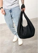 Чоловіча сумка Sambag HOBO WEAVE чорна(SB_0CEC824E4625) - зображення 11