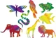 Zestaw stempli Colorations Easy-Grip 6 szt (5710903620162) - obraz 1