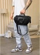 Чоловіча тканинна поясна сумка бананка SAMBAG Чорний (549303821) - зображення 5