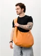 Чоловіча сумка Sambag HOBO WEAVE помаранчева(SB_63BEC287AC73) - зображення 7