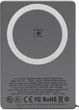 Повербанк магнитный MagSafe 10000 mAh 15W 20W PowerBank для айфона магсейф максейв для Apple iPhone 12 13 14 15 16 17 эпл ультратонкий Type-C с дисплеем быстрая беспроводная и проводная зарядка Qi Gray LEXEGO HDL-10-GR - изображение 9