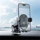 Держатель для телефона автодержатель BOROFONE BH85 Experience one-button car holder center console Black (6941991100246) - изображение 5