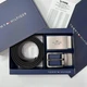 Чоловічий ремінь TOMMY HILFIGER натуральна шкіра двосторонній чорний з коричневим 120 см (LUX1416) - зображення 3