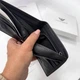 Мужской кошелек ARMANI натуральная кожа 11,5 × 9,5 см Черный (LUX1397) - изображение 3