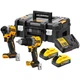 Аккумуляторная ударная дрель-шуруповерт DeWALT DCD805, ударный винтоверт DeWALT DCF850, 2 акб 18V 5.0Ah, з/у, чемодан TSTAK (DCK2050H2T) - изображение 1