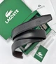 Чоловічий ремінь LACOSTE натуральна шкіра двосторонній чорний з коричневим 120 см (LUX1446) - зображення 5