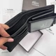 Мужской кошелек LACOSTE натуральная кожа 10,5 × 8,5 см Черный (LUX1445) - изображение 5