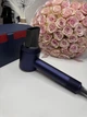 Дорожный фен Prussia Blue + гребінець фіолетовий – 1 насадка, кейс, ионная технология для гладких волос - изображение 5