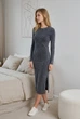 Сукня довга 1095м103 графіт one size - зображення 10