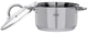 Каструля Bravo Chef нержавіюча сталь 22 см 4,35 л з кришкою (680242) - зображення 4