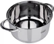 Каструля Bravo Chef нержавіюча сталь 22 см 4,35 л з кришкою (680242) - зображення 5