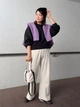 Спортивные штаны женские Uniqlo 996955793 L Молочные (1159858367) - изображение 13